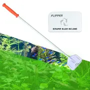 Flipper Platinum Aquarium Hand Scraper for Glass and Acrylic Tanks 18"